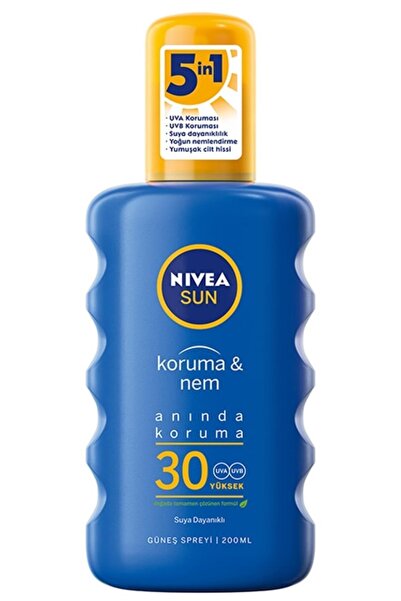 NIVEA Marka: Sun Koruma & Nem Güneş Spreyi 30gkf 200 Ml Kategori: Yüz Güneş K...