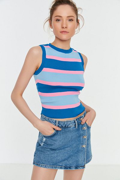 Trendyol Collection Marineblaue Strickbluse – TWOSS22BZ1170