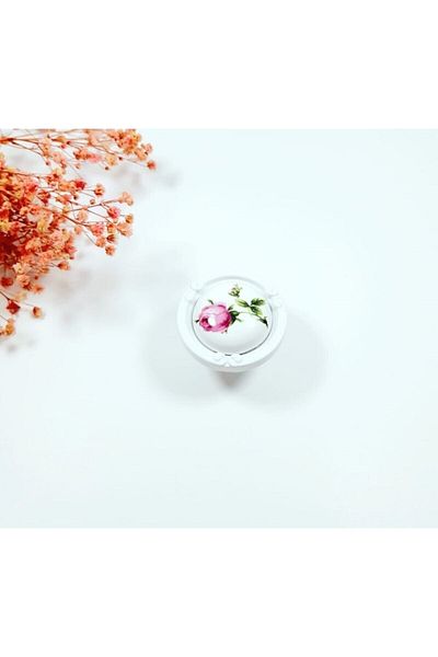 Red Level Emerald White Button Porcelain Handle Models Cabinet Drawer Furniture Kitchen Handle 125