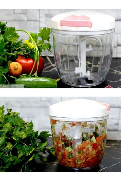 Kitchen Pembelia Yakut Hand Rondo with 5 Blades and Rope 1000 Ml