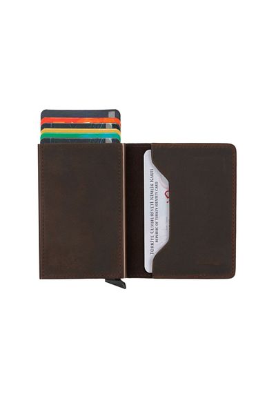 WalSmart Book Crazy Leather Wallet with Smart Mechanism