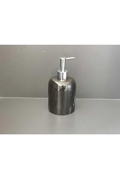 Polen Stone Dozator de săpun lichid din marmură neagră Toros