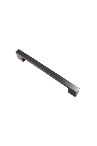 Red Level Mâner modern negru - 160 mm Mâner pentru sertar dulap de bucătărie Mâner de lux pentru mobilier de țară