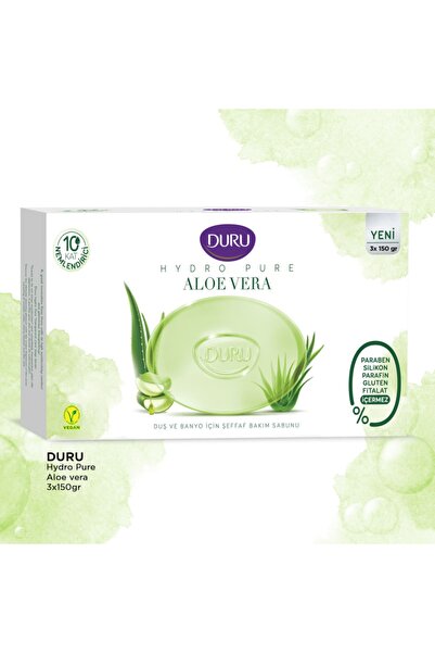 Duru Hydro Pure Aloevera 9 Adet Sabun 3x450 gr