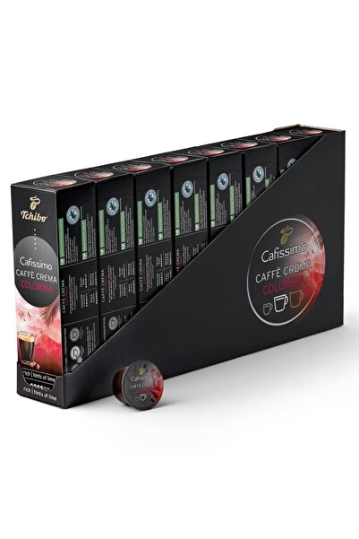 Tchibo كافيسيمو كريما كولومبيا 80 كبسولة قهوة - عبوة مميزة