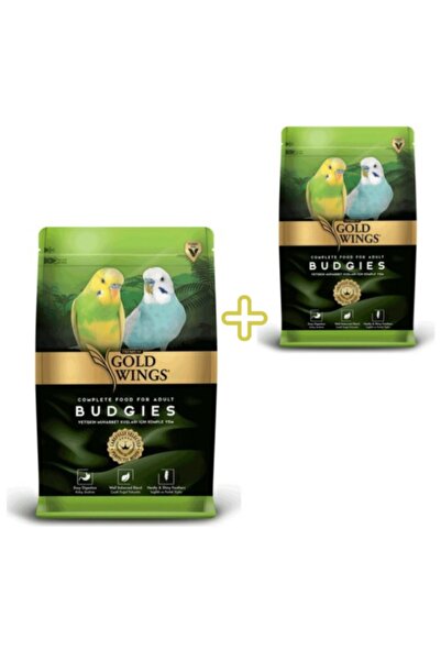 Gold Wings Premium Muhabbet Yemi 2 Kg+ Quik Meyveli Muhabbet Krakeri Hediyeli