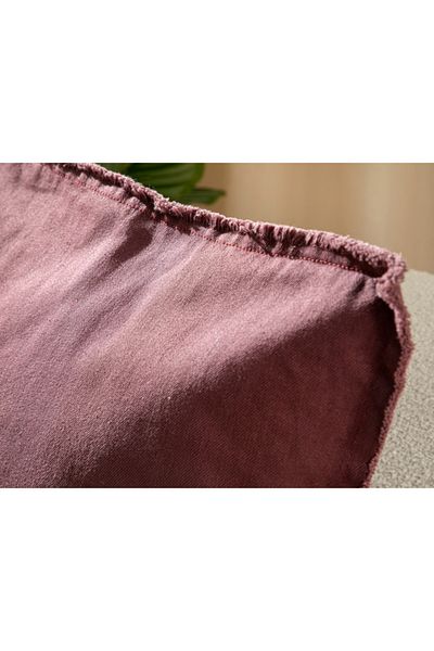 English Home Husa de perna din denim Bordeaux Marseille - 45x45 Cm