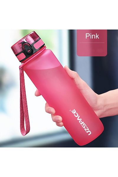 Uzspace Large Size 28 cm 1000 ml 1 Liter Water Bottle Bpa No Odor Leakage