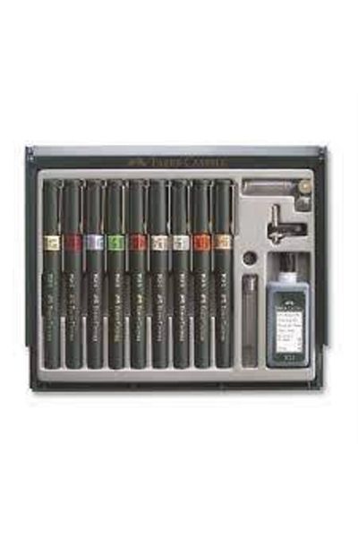 Rotring Faber Castell - Tg1 Set Pen Set of 9