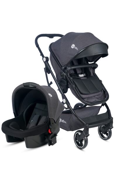 4 Baby Smart Travel Sistem Bebek Arabası - Antrasit