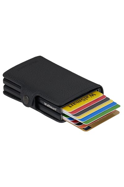 WalSmart Twin Floter Leather Wallet with Smart Mechanism