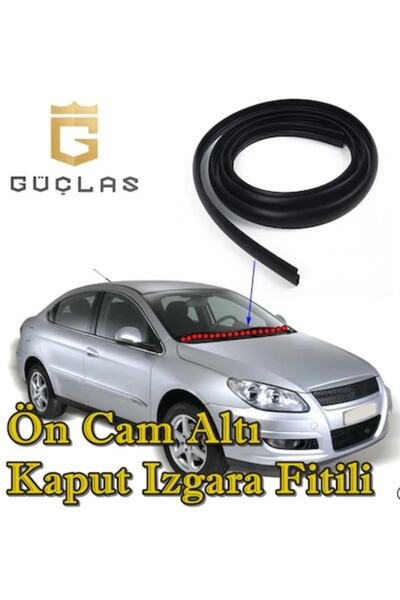 Güçlas Ön Cam Dış Panel Mühür Fitili - Araç Kaput Su Engelleyici Fitil- Bantsız