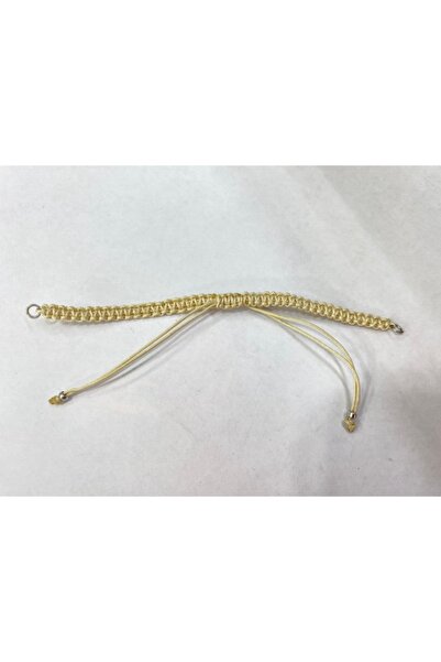 LİVZA BİJUTERİ Krem Hazır Makrome Bileklik Malzemesi ,takı Yapım Malzemesi Ke...