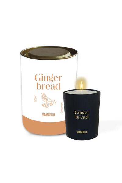 Bargello Gingerbread Bardak Mum Ortam Kokusu - Zencefil Tarçın
