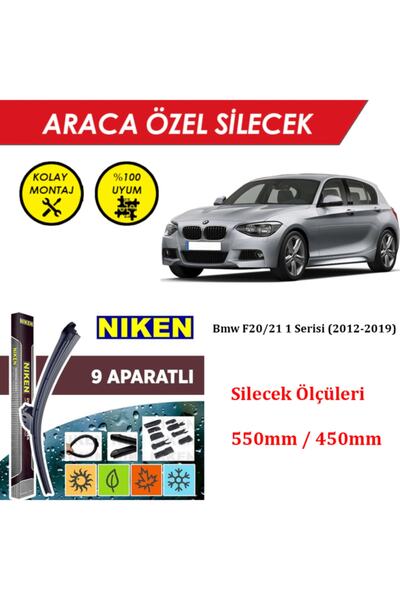 MeyZone Bmw F20 F21 1 Serisi Ön Cam Silecek Takımı (2012-2019)