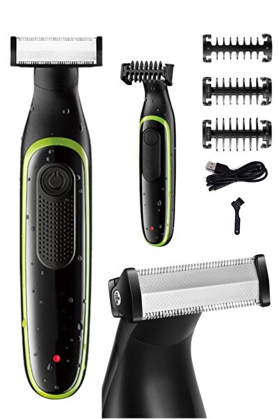 yopigo V-017 Oneblade Hibrit Düzeltici Ve Sakal Tıraş Makinesi Vucüt Kılı Tır...