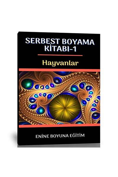 Enine Boyuna Eğitim Free Coloring Book for Children (Animals-1)