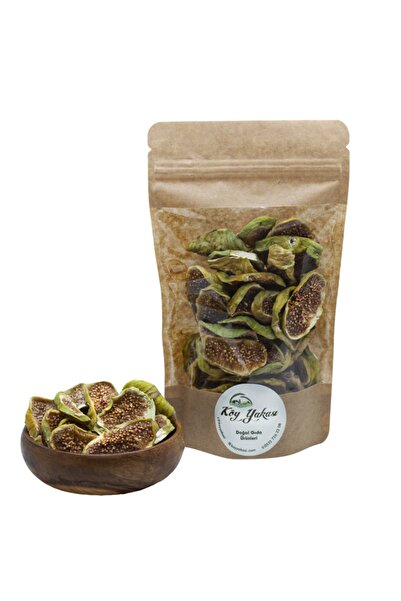 KÖY YAKASI Incir Cipsi Güneşte Kurutulmuş Sağlıklı Atıştırmalık Ara Öğün 50 gr