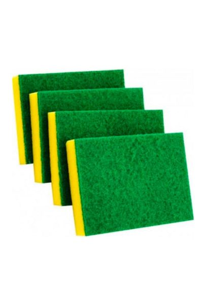 Viomax Speed Industrial Dish Sponge 4 Pack Effortless Cleaning for All Surfaces