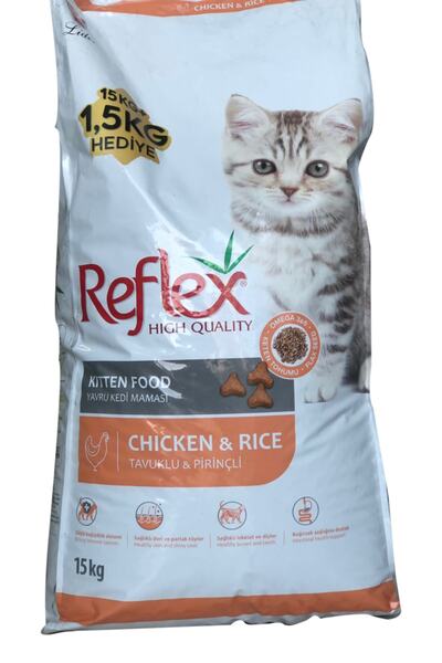 Reflex Tavuk Etli Yavru Kedi Maması 15 Kg