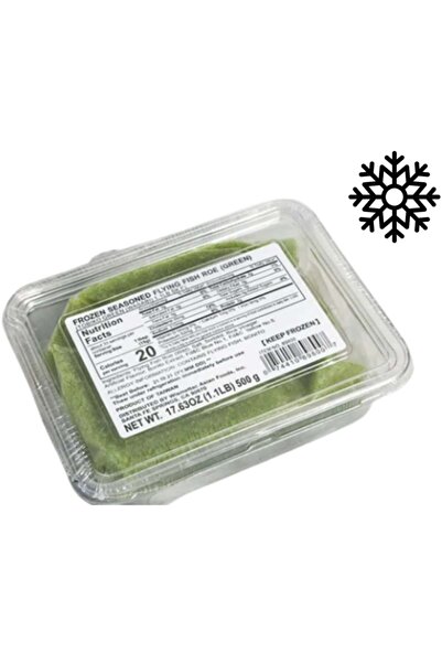 SEA FOOD Tobiko Roe Wasabi Yeşil Havyar 500 Gr