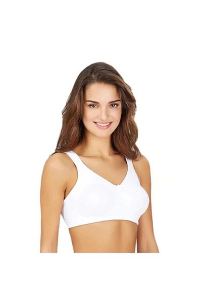 Kom Γυναικείο Σουτιέν Serena σε λευκό Plus Size