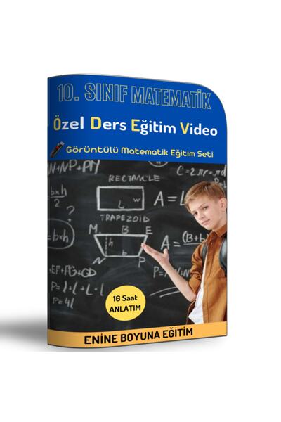 Enine Boyuna Eğitim Enine Boyuna 10. Sınıf Matematik Özel Ders Eğitim Video Seti