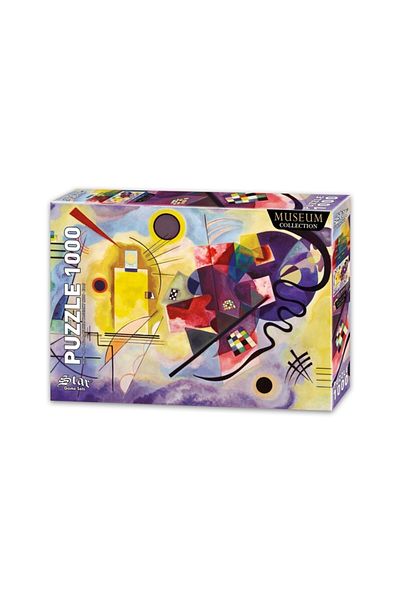 Star Oyun Star Yellow - Red - Blue Puzzle 1000 Pieces