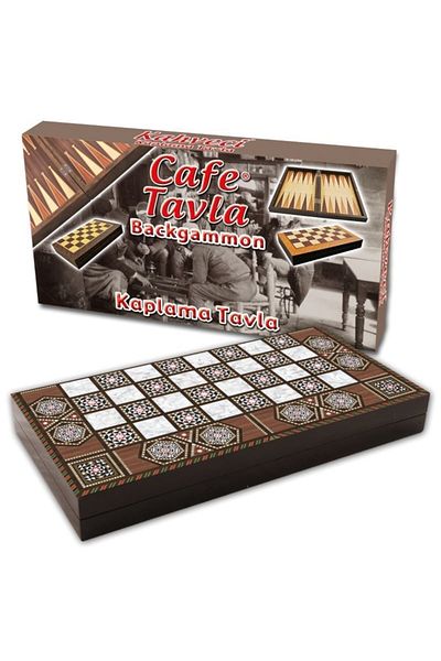 Star Oyun Cafe Backgammon - Pearl Detailed