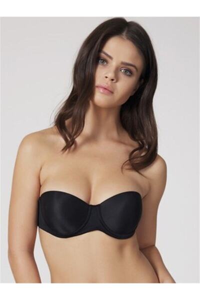 Orkide حمالة صدر نسائية سوداء مبطنة بدون حمالات