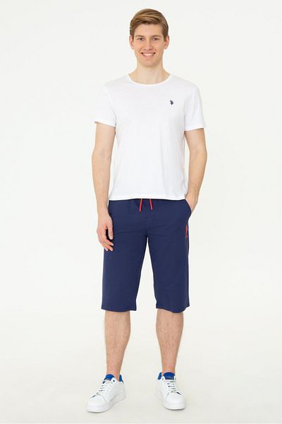 U.S. Polo Assn. Ανδρικό σορτς Navy Blue και βερμούδες