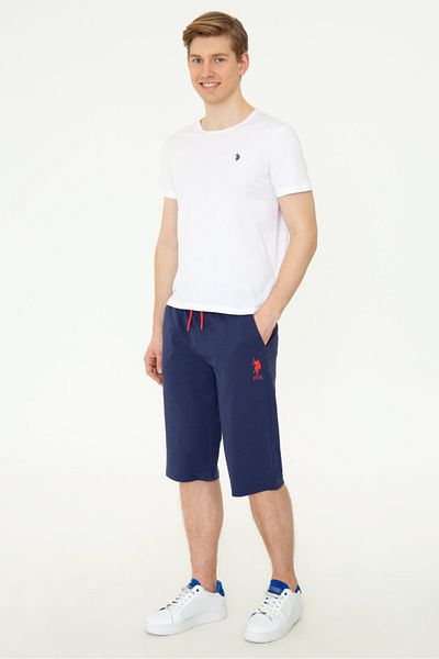 U.S. Polo Assn. Ανδρικό σορτς Navy Blue και βερμούδες
