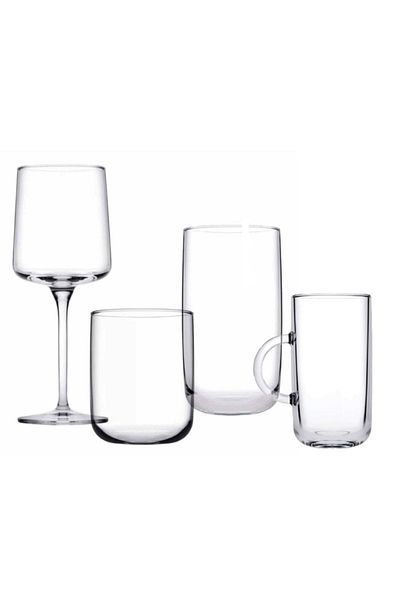 Paşabahçe 24 Piece Iconic Glass Set 440229-420805-420112-55743