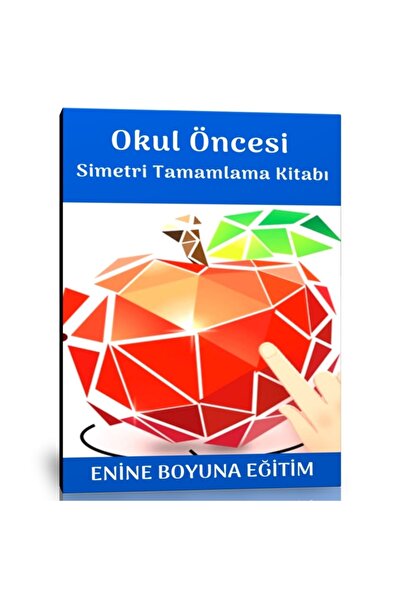Enine Boyuna Eğitim Preschool Symmetry Completion Activity Book