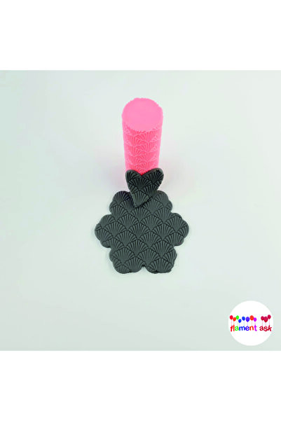 flament aşk Polimer Kil Desen Oklavası