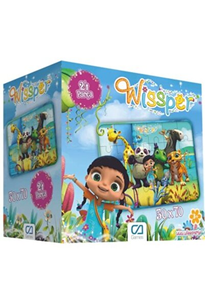 CA Games Yer Puzzle Wissper Yer Puzzle 24 Parça 50x70 Cm Eğitici Puzzle