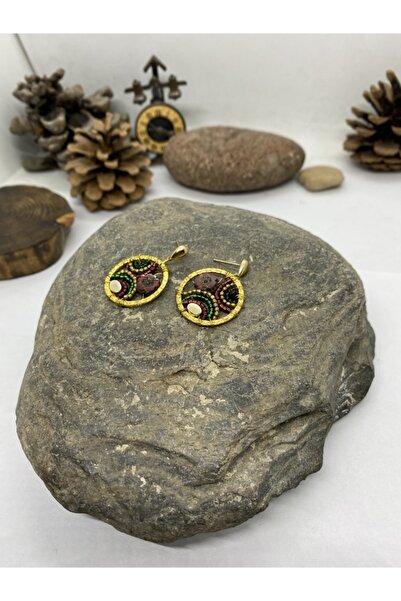 Porsuk Alternatif اليدوية العرقية أصيلة الهبي الحياكة الخرز الأقراط