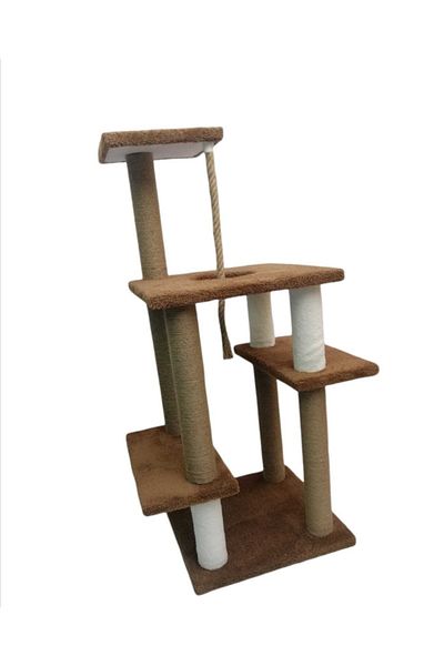 pethomealpi Cat Scratching and Play Platform