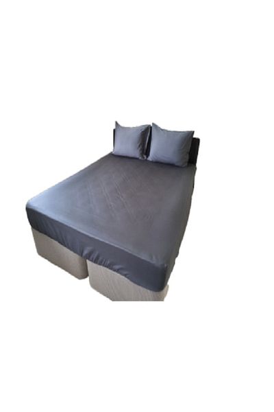 BİLGEM TEKSTİL Elastic Sheet Cotton Satin 160*200 +2 Pieces 50*70 Set