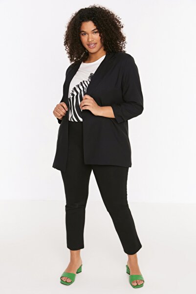 Trendyol Curve Піджак з чорним комірцем