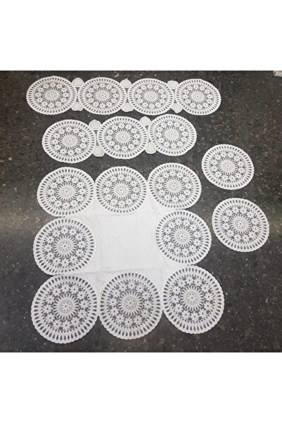 Çeyizci Sokağı Toprak 5 Parça Kadife Salon Takımı