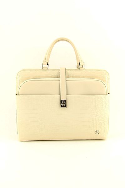 HNB Unisex Μπεζ Χαρτοφύλακας Laptop - 15 & 15,6 ιντσών