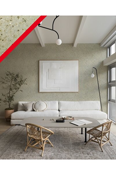 Nishplas Enerjik Isı Ve Ses Yalıtımlı Ipek Sıva Manolya Serisi - Mnl 002 Metalik Sarı