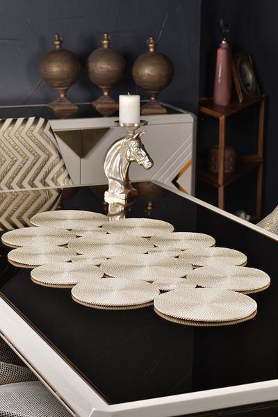 Natural Dowry 130x70cm Runner Cherry Runner / Σαλόνι Κουζίνα Runner Ψάθινο σχοινί Πολύχρωμο