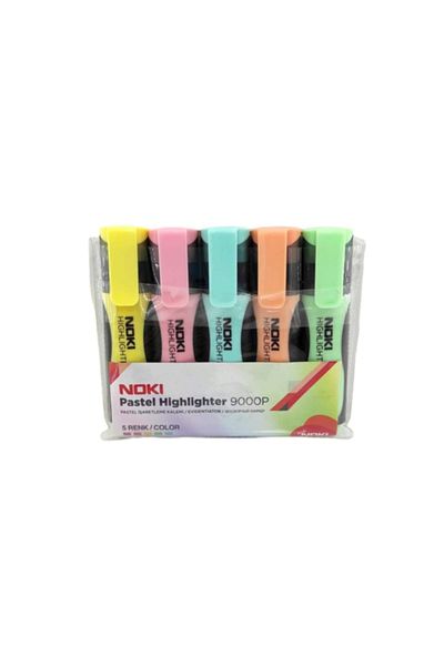 Noki Pastel Pointing Pen Set 5 Colors