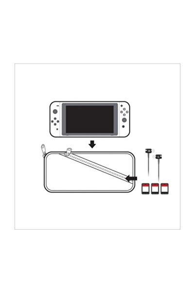 Dobe Nintendo Switch Oled Kılıf Su Geçirmez Soft