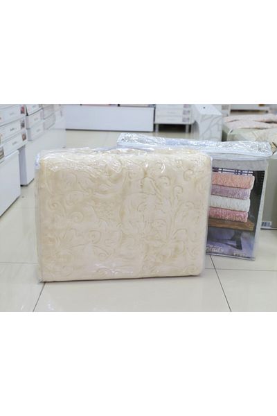 Özdilek Trendy Light Beige Double Blanket