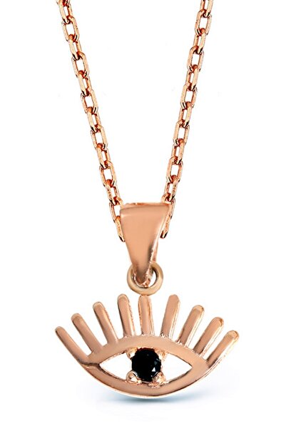 Argentum Concept 925 Ayar Gümüş Zirkon Taşlı Göz Kolye - N129801