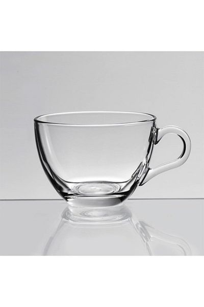 Paşabahçe Basic 6 Piece Tea & Coffee Cup Glass 6 Piece Cups