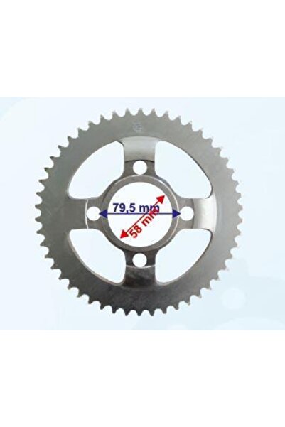 DELTAFORCE Mondial 150-200 Xtreme Arka Dişli 428d 50t Çanaklı